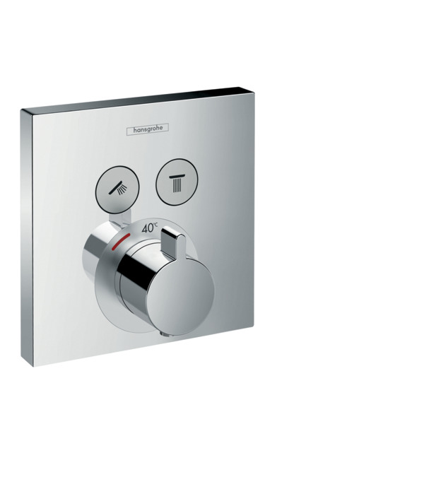 картинка 15763000 Термостат ShowerSelect, для 2 потребителей, СМ от магазина Hansgrohe.SALE