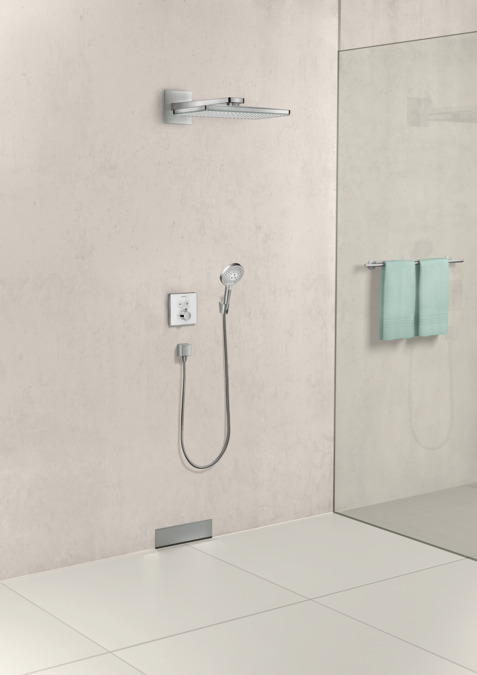 картинка 15738600 Термостат ShowerSelect для двух потребителей, стеклянный, СМ от магазина Hansgrohe.SALE
