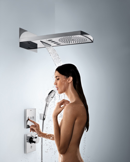 картинка 15761000 Термостат ShowerSelect Highflow с клапаном для ручного душа от магазина Hansgrohe.SALE
