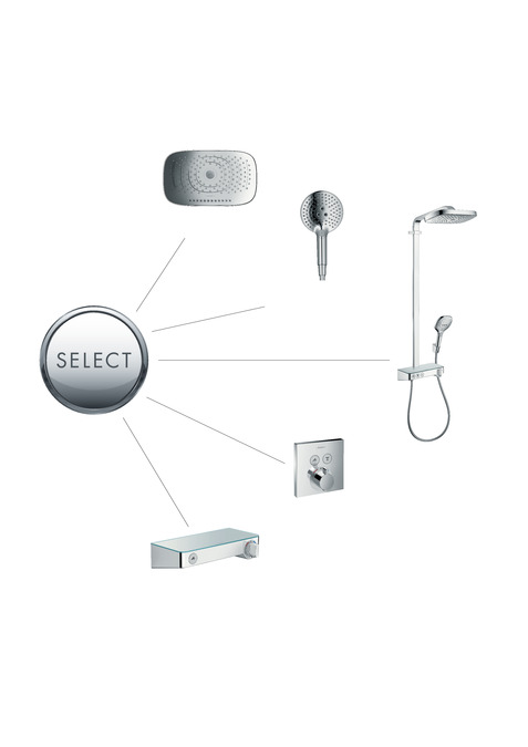 картинка 26530400 Ручной душ Raindance Select S 120 3jet от магазина Hansgrohe.SALE