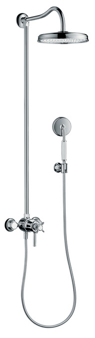 картинка 16570820 Showerpipe с термостатом и верхним душем, ½’ от магазина Hansgrohe.SALE