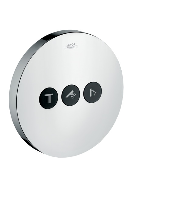 картинка 36727000 Запорно-переключающее устройство AXOR ShowerSelect на 3 потребителя, СМ от магазина Hansgrohe.SALE