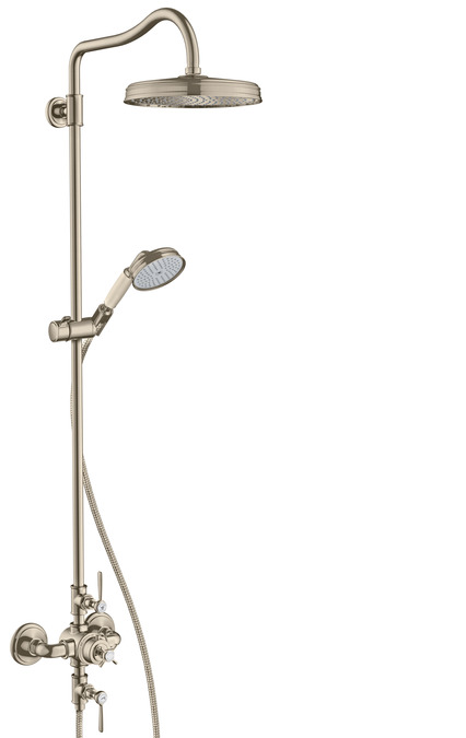 картинка 16572820 Showerpipe с термостатом и верхним душем 1jet от магазина Hansgrohe.SALE
