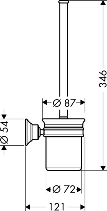 картинка 42035820 Набор для WC от магазина Hansgrohe.SALE