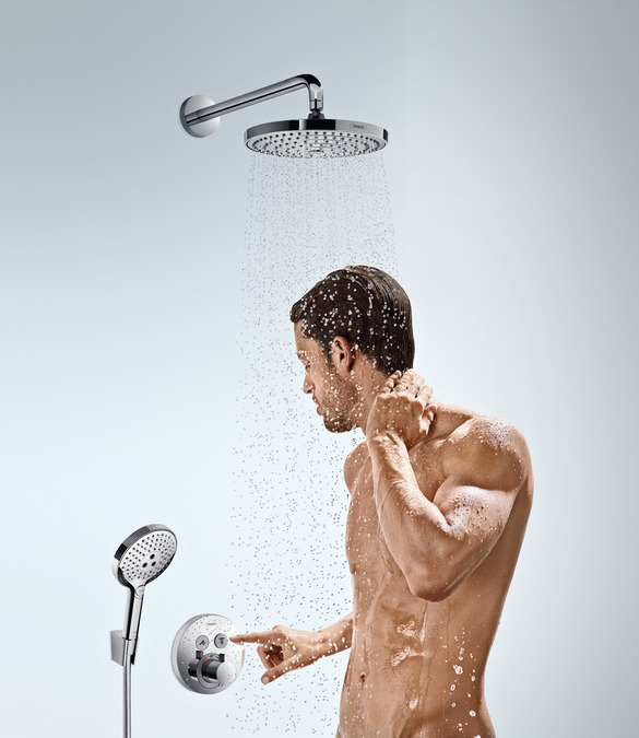 картинка 15743000 Термостат ShowerSelect S, для 2 потребителей, СМ от магазина Hansgrohe.SALE